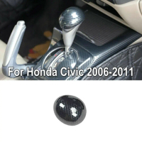 Nắp Núm Cần Số Sợi Carbon, Tăng Cường Cho Honda Civic, Thích Hợp Cho Xe Honda 06 11