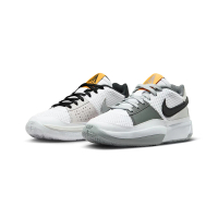 NIKE 耐吉 籃球鞋 JA 1 男鞋 女鞋 灰色 白色 運動 緩震 氣墊 Light Smoke Grey(DR8785-100)