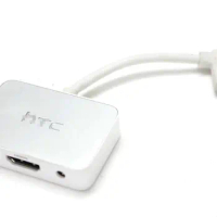 12 PIN MHL HDMI Adapter AC M500 for HTC Flyer/Evo View 4G/Jetstream Tablets 73H00393-01M
