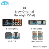 5pcs LK 12pin backlight IC For OPPO A5 A7 A3 Redmi Note8 light control ic boost coil diode 50v capacitance