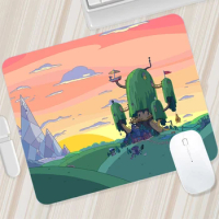 Adventure Time Small Mouse Pad Gaming Mousepad PC Gamer Mouse Mat XXL Computer Office Pad Keyboard Mat Desk Pad Laptop Mausepad