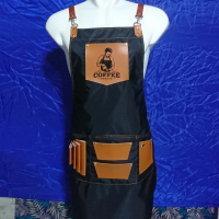 APRON BARISTA/APRON CAFFEE/CELEMEK ANTI AIR/WAITER/BARTENDER/COD