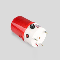 1101J-DYQ Led Flashing Blink Warning Light with On Off Button Buzzer Volume Adjust Switch 12V 24V 220V Alarm Indicator Lamp