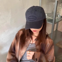 帽子女款2025新款時尚洋氣鴨舌帽子加大加寬氣質韓版顯臉小棒球帽