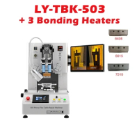 New Desktop LY-TBK 503 Bonding Machine For LCD Repair Green Flex Cable For Mobile Phone TAB COG COF COP ACF Constant Temperature