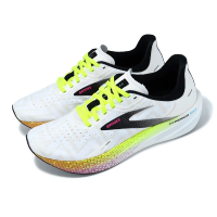 BROOKS 競速跑鞋 Hyperion Max 男鞋 白 黑 綠 輕量 回彈 路跑 競訓 運動鞋(1103901D196)