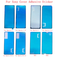 2Pcs Original Battery Cover Adhesive Sticker Glue For Sony Xperia 1 1 II 5 II 10 II 10 III XZ1 XZ2 XZ3 Adhesive Sticker Parts