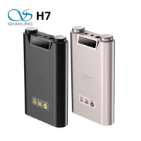 SHANLING H7 Hi-Res Audio HiFi Portable MQA USB DAC AK4191EQ AK4499EX Headphone Amplifier Bluetooth 5.0 LDAC 3.5/4.4/6.35MM RCA