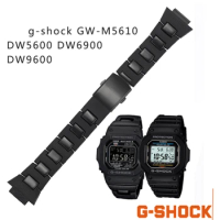 Convex Interface 16mm Replacement Original Accessories for Casio Plastic Steel DW-6900 9600/Dw5600/GW-M5610 Watch Strap