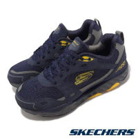 Skechers 慢跑鞋 Pro-Resistance SRR 深藍 黃 男鞋 超回彈 弧型大底 運動鞋 894083NVY