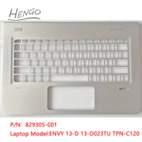829305-001 Silver Orig New For HP ENVY 13-D 13-D023TU TPN-C120 Palmrest KB Bezel Upper Case C Shell