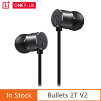 Original OnePlus Bullets 2T V2 Type-C Bullets Earphones Headsets With Mic For Oneplus 7T Pro/ 7 Pro /6T