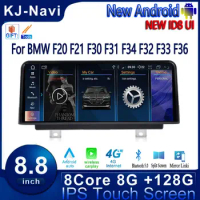 8.8 Inch ID8 Android 14 Car Radio For BMW F20 F21 F30 F31 F34 F32 F33 F36 EVO System Wireless CarPlay Auto Touch Screen Monitor