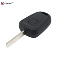 KEYYOU 10pcs Transponder Car Key Shell Cover Case For Chevrolet AVEO For Opel Camaro/Cruze/Equinox/Impala/Malibu/Sonic
