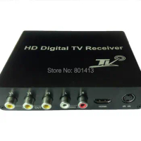 auto DVB-T HD/SD Receiver Box for Car Two TUNER ,HDMI and 3 sets of video output,HD DVB-T MPEG2/MOEG4 AVC/H.264 Standard