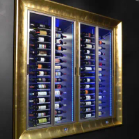 Factory customized stylish and luxurious wine cabinet wine cellar design fashion wine cellar for you to choose from