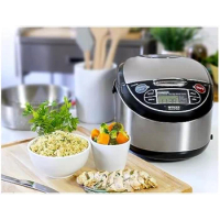 Tiger JAX-T Microcomputer Controlled Rice Cooker/Warmer (5.5 Cups) Bundle with Rice Washing Bowl and Bamboo Spoon