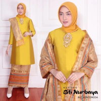 New BAJU KURUNG SONGKET SELENDANG/KEBAYA KURUNG SONGKET/BAJU KURUNG SITI NURBAYA/SET KEBAYA KURUNG S