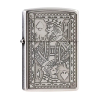 【Zippo】撲克牌－國王設計防風打火機(美國防風打火機)