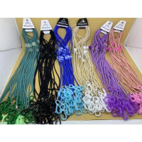 STRAP MASKER PAKET LUSINAN ISI 12 PCS KALUNG MASKER PENGAIT MASKER GROSIR MURAH GROSIRAN TALI PADI B