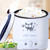 Mini Rice Cooker Multi-function Portable Rice Cooker Car Rice Cooker 1/2 person