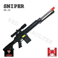 DCobra M802 SR25 SR-25 Mainan Tembakan Kokang