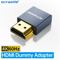HDMI Dummy Plug 4K Headless Ghost Display Adapter Virtual Display Emulator Support 4K 60Hz 1080P 120HZ EDID Monitor Emulator