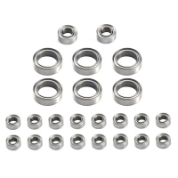 Bộ Vòng Bi Thép, 24 Chiếc, Cho Xe Bánh Xích Điều Khiển Từ Xa FMS FCX24 1 / 24, Phụ Kiện Thay Thế, Ph