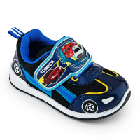 【童鞋城堡】中大童 LED電燈鞋 男童運動鞋 Tomica多美汽車(TM6932-藍)