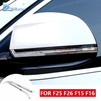 Airspeed for BMW X3 F25 X4 F26 X5 F15 X6 F16 Accessories for BMW F25 X3 F26 X4 F15 X5 F16 X6 Car Rear View Mirror Mouldings Trim