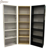 Certified Products Greenforst 5-tier bookshelf multi-purpose shelf Minimalist home decoration shelf,