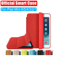 Newest Official Design Best Quality PU Leather Smart Case For Apple iPad mini 6 5 4 3 2 1