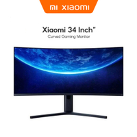 Xiaomi 34 Inch Curved Gaming Monitor 21:9 Screen 3440x1440 WQHD Resolution 144Hz Refresh Rate