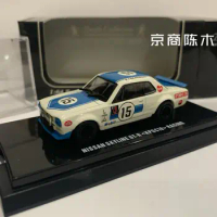 1/64 KYOSHO Nissan skyline gt-r KPGC10 float #15 Collection of die-cast alloy assembled car decoration model toys