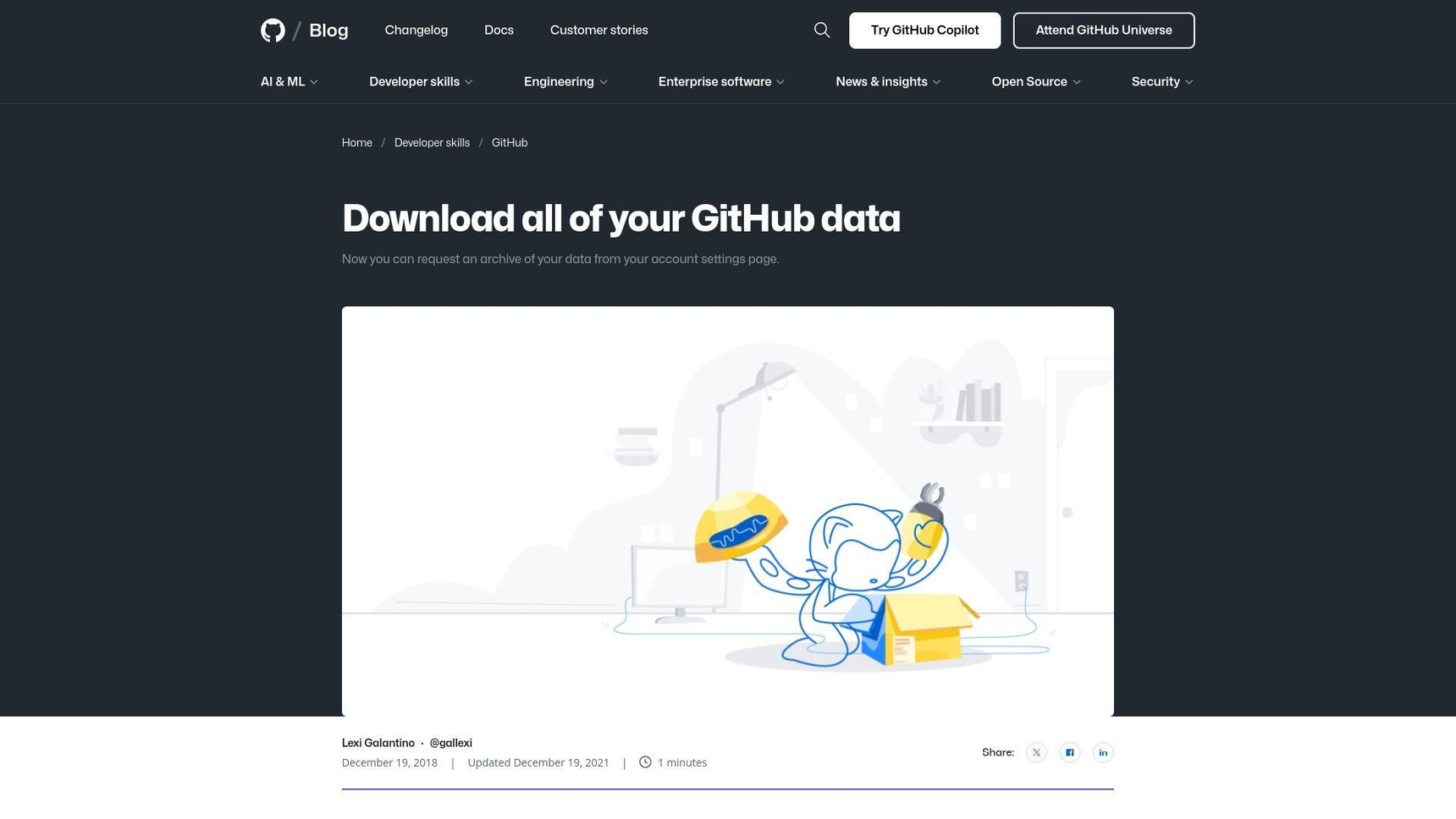 GitHub's Data Export Tool Sparks Community Scrutiny Over Transparency ...