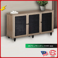 Cassa Amour Simple 2 DOOR / 3 DOOR Shoes Cabinet / Shoes Rack 3 TIERS Multipurpose Cabinet