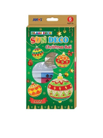 ชุดเพ้นท์สีเจล Sun Deco Christmas Ball SD10P6-CH2 หลากสี