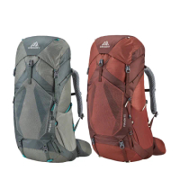 【Gregory官方直營】女 45L MAVEN 登山背包 XS/S S/M 氦灰綠 紫檀紅(抗撕裂 耐用 登山包 多日登山 水袋包)
