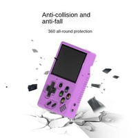 Silicone Game Console Protective Case Sweatproof Fall Prevention Protective Sleeve Accurate Buttons Waterproof for Miyoo Mini