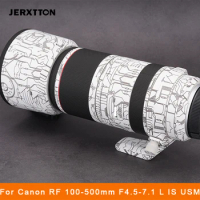 100 500 F 4.5 7.1 Camera Lens Sticker Coat Wrap Protective 3M Film Protector Decal Skin for Canon RF 100-500mm F4.5-7.1 L IS USM