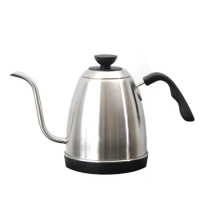 Home appliances gooseneck primary color 600ml Temperature control pour over stainless steel electric kettle