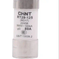 1 PCS New CHINT Fuse RT29-125(R017) 80A Free Shipping