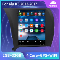 Android 10 2din Car Radio Multimedia Video Player For KIA CERATO/K3/FORTE 2013 - 2017 Tesla Screen 2 Din stereo Navigation GPS