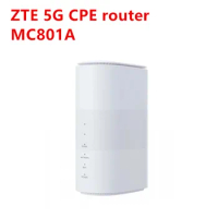 New ZTE MC801A CPE 5G Router Wifi 6 SDX55 NSA+SA N78/79/41/1/28 802.11AX WiFi Modem Router 4g/5g WiFi router sim card