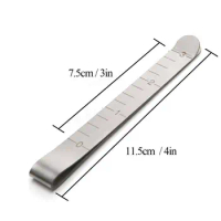 2019 new pfaff Metal Sewing Crimping Clip Stainless Steel Hemming Clips ruler for bernina pfaff singer juki brother Janome