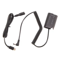 PD Type USB C DMW-BLK22 Dummy Battery Power Adapter for Panasonic Lumix G9 DC-S5K DC-S5 GH5S GH5 II GH6 Camera