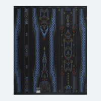 Sarung BHS Infinity Silver Motif V32 PKA Black Series - Hitam Biru