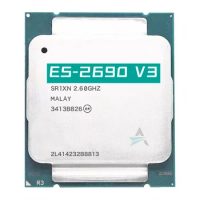 Xeon E5 2690 V3 Processor SR1XN 2.6Ghz 12 Core 30MB Socket LGA 2011-3 Xeon CPU E5-2690V3