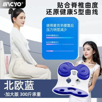 內地直送 - 護腰坐墊椅坐姿矯正椅子辦公室久坐不痛神器美臀頸椎牽引器