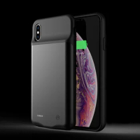 4000mAh External Battery Phone Charger Case For iPhone XR XS MAX Backup Power Bank Portable Power Charging Case